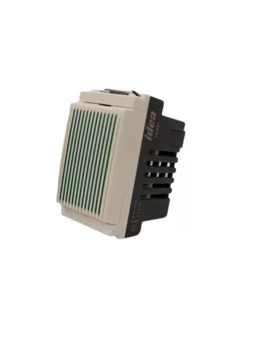 Luz indicadora difusora Vimar Idea 16431.VB verde y blanca